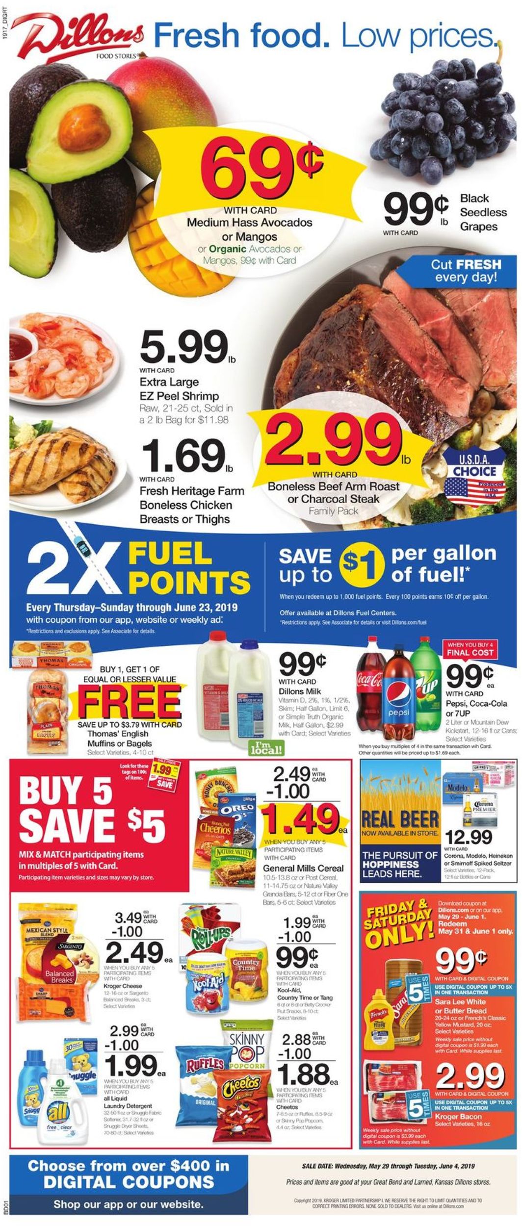 Dillons Current weekly ad 05/29 - 06/04/2019 - weekly-ad ...