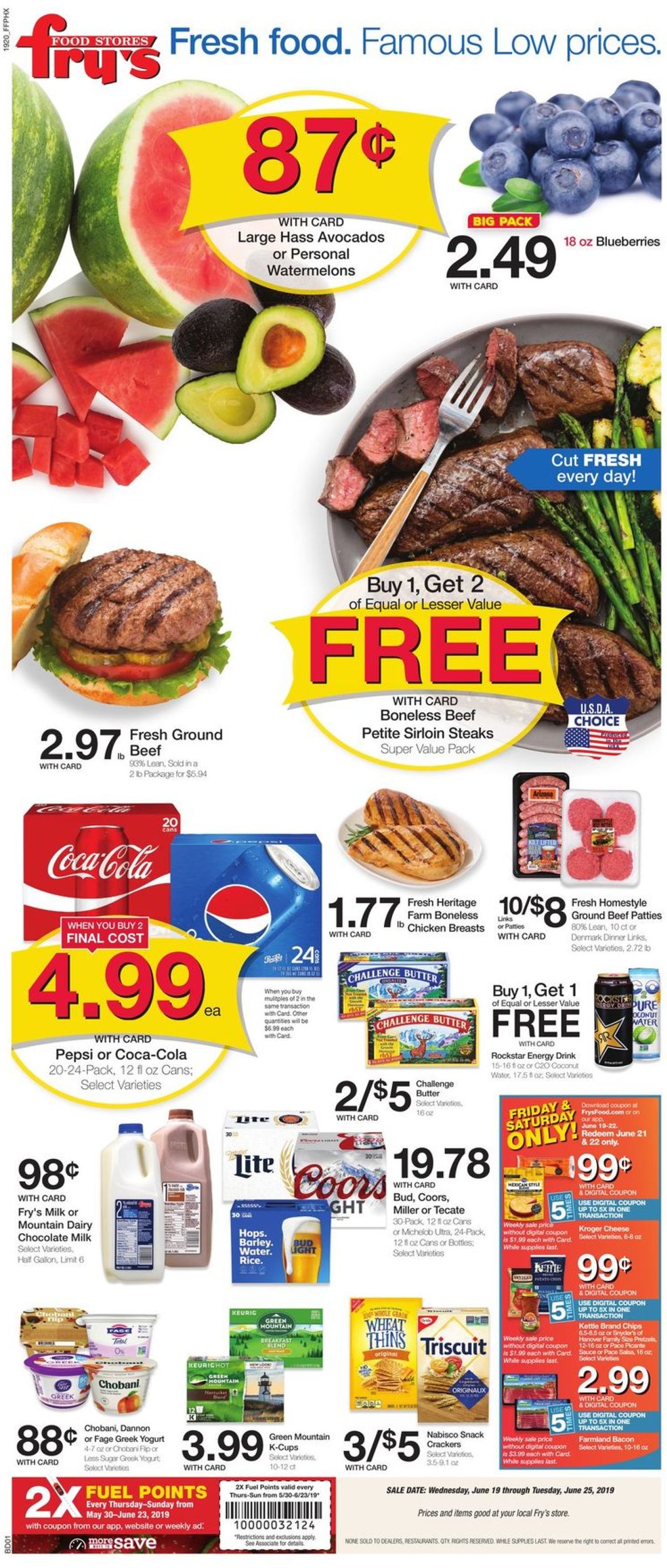 Fry's Current weekly ad 06/19 - 06/25/2019 - weekly-ad-24.com