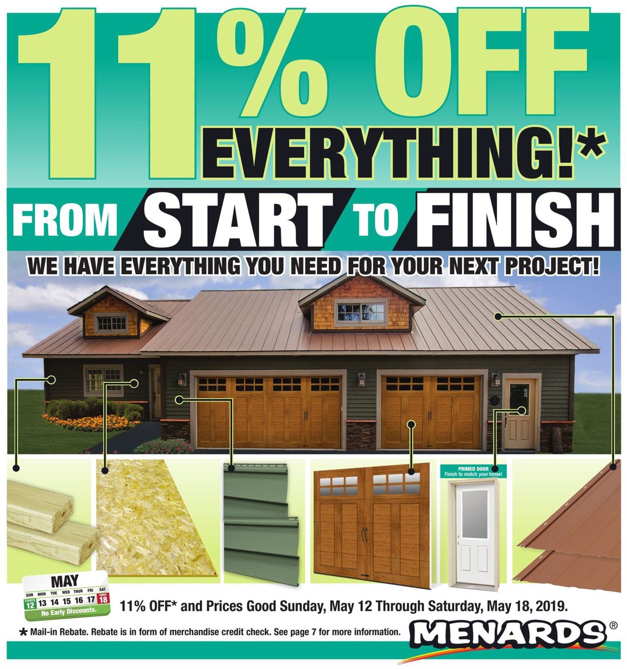 Menards Current weekly ad 05/12 - 05/18/2019 - 0