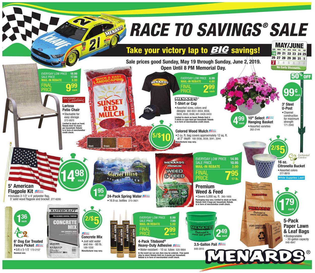 Menards Current weekly ad 05/19 - 06/02/2019 [3] - 0