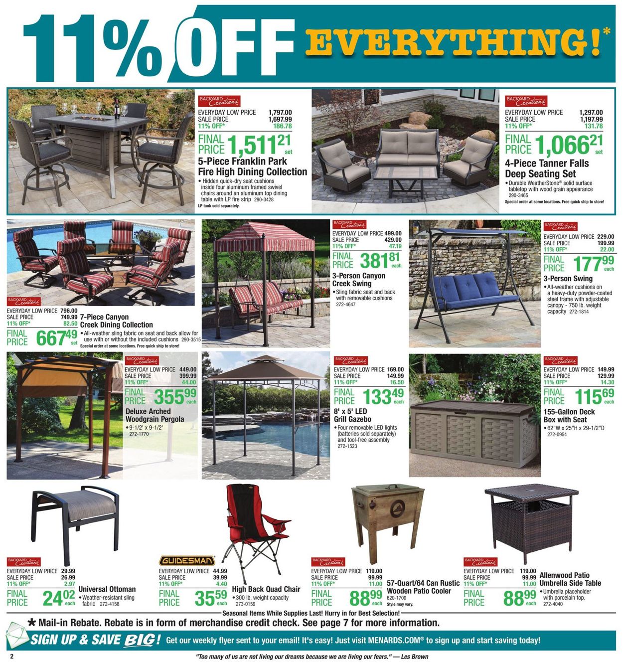 Menards Current weekly ad 06/16 - 06/22/2019 [2] - 0
