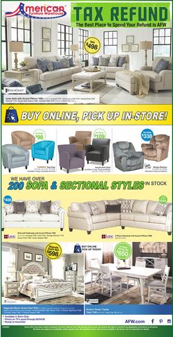 American Furniture Warehouse Weekly Ad 24 Com